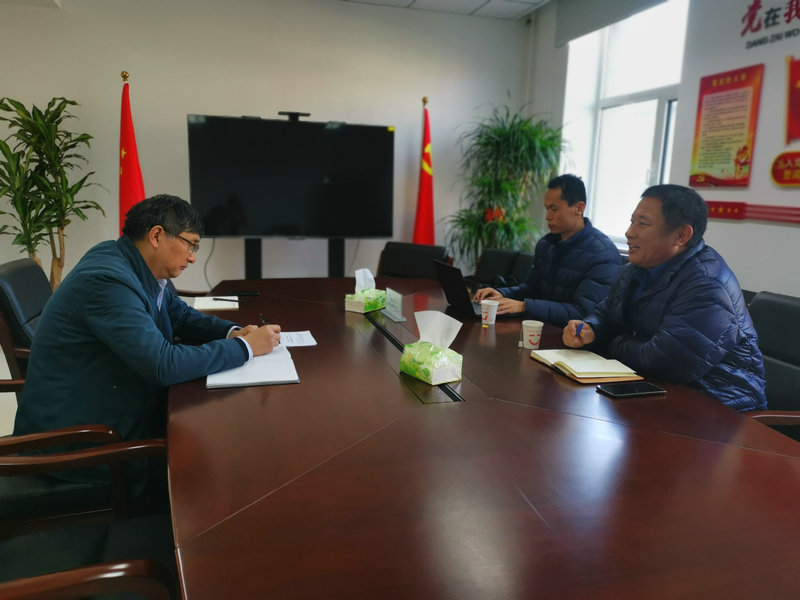 分會到中國硅酸鹽學(xué)會匯報(bào)交流工作
